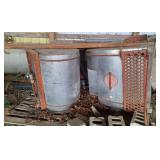 Chem-Farm Stainless Steel Saddle Tanks w/Brackets
