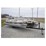 Parti Kraft Pontoon w/ Trailer