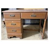 Oak Desk 44x18x32