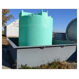 2400 Gal. Poly tank & Dike