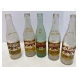 Vtg Royal Crown Soda Bottles