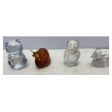 Fenton & Lead Crystal Figurines