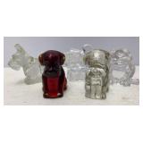Boyd & Other Hollow Base Glass Figurines