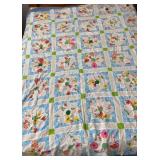 Unfinished Dresden Plate Quilt