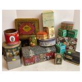 Vtg & Modern Tins