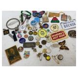Vtg Buttons & Tokens