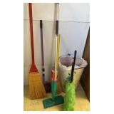 Dusters, Brooms, Swiffer Wet Jet & Waste Can