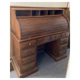 Solid Roll Top Desk