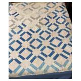 Antique Handmade Block Quilt