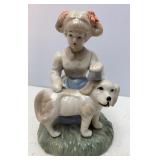 Vtg Russian Porcelain Figurine