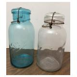 Antique Ball & TF Half Gallon Jars