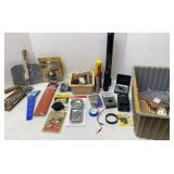 Parts Tote of Miscellaneous Tools & Hardware