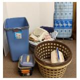 Laundry Baskets, Towels, Cooler & Ironing Board