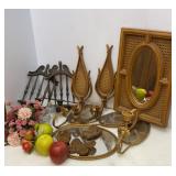 Wall Sconces & Mirror decor