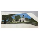 Family Painting on Mow Board Plow Part