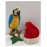 Animated Bird & Santa Hat