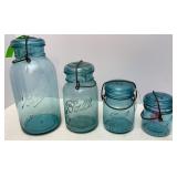 Antique Ball Bail Top Canning Jars