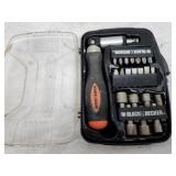 Black & Decker Ratchet / Screwdriver Set