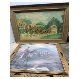 Budweiser print, Indian print poster