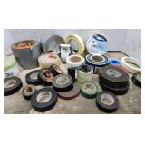 Rolls of tape, electrical, duct, masking