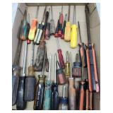 Screw drivers, torx, phillips, flat head