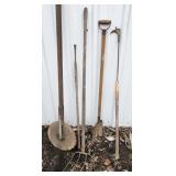 Long Handled Tools - vintage, edger