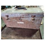 Craftsman Metal Tool Box, well used