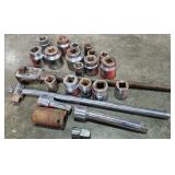 3/4' Socket , ratchet, extension set