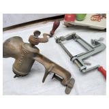 Merit #15 Food Grinder, Apple Peeler