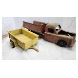 Structo Truck (As is) & Trailer