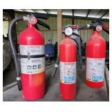 Fire Extinguishers (3),
