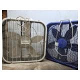 Box Fans (2), Galaxy & Lasko - working