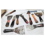 Scrapers and putty knives