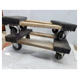 Platform Dollies (2), 18' X 12'