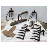 Vintage Garden & ditch Tool Attachments