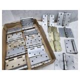 Heavy duty door hinges, most are new