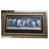 Framed Print,  Cortez 'Board of Directors'