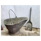 Coal Bucket & shovel