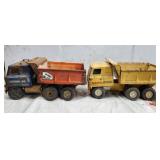 ERTL Pressed Metal Dump Trucks (2)