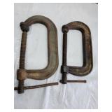 C Clamps (2)  Wilton & Hargrave  6'