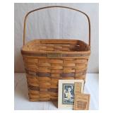 1986 Longaberger J.W. Collection Two-Pie Basket