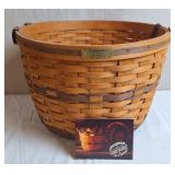 1991 Longaberger J.W. Collection Corn Basket