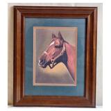 "Secretariat" Framed Print By Jerry Puleo