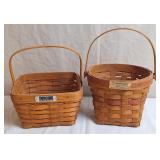 2 Longaberger Baskets