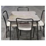 Card Table and 4 Chairs