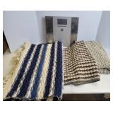 Taylor Digital Scale & Throw Rugs