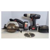 Craftsman 18V Cordless Tools w/Case
