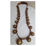 Brass Sleigh Bells, Vintage