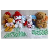 Collectible Stamp Bears & Snowman