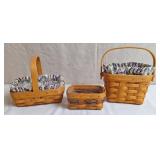 1996 & 1997 Longaberger Horizon Of Hope Basket